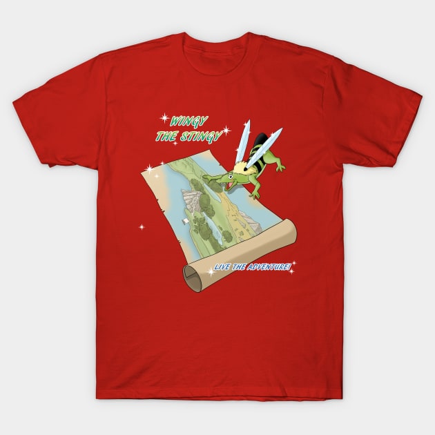 Wingy-the-Stingy T-Shirt by ice_and_fire_88